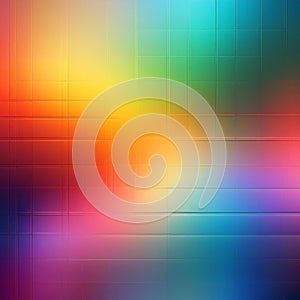 Glassmorphic surface featuring subtle color gradients