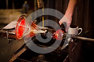 Glassworks manufacturing process