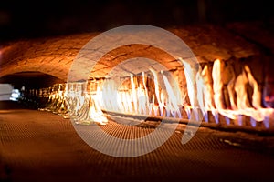 Glassworks manufacturing process