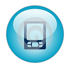 Glassy Blue PDA Icon