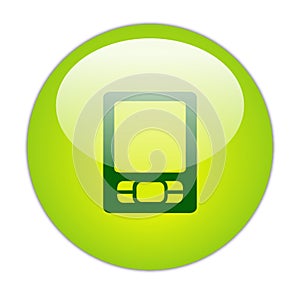 Glassy Green PDA Icon