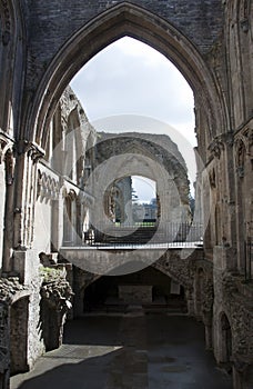 Glastonbury Abbey Ruins