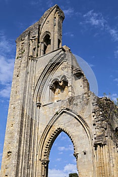 Glastonbury Abbey in Somerset