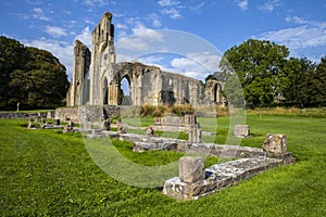 Glastonbury Abbey in Somerset