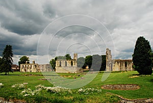 Glastonbury abbey, Somerset, England