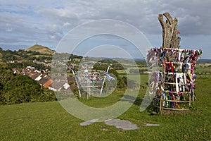 Glastonbury Tor and the Holy Glastonbury Thorn