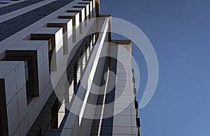 The glazed faÃÂ§ade of the residential building 08 photo