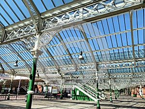 Glazed Roof of Tynemouth Metro Rail Station