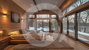 Gleaming bedroom design img