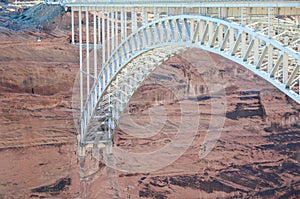 Glen Canyon Bridge in Page Arizona