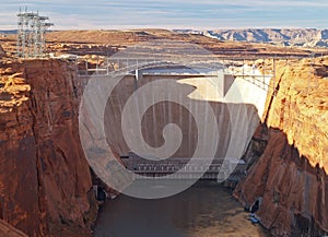 The glen canyon dam