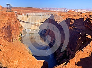 Glen Canyon Dam in Arizona