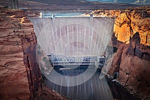 Glen Canyon Dam at Lake Powell