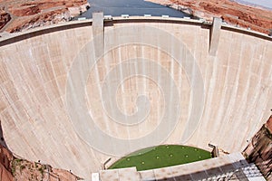 Glen Canyon Dam near Page, Arizona.