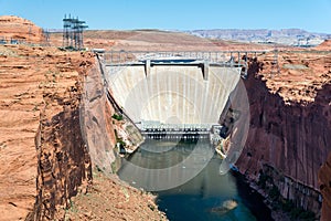 Glen Canyon Dam near Page, Arizona