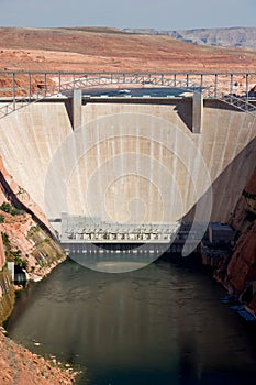 Glen Canyon Dam, near Page, Arizona