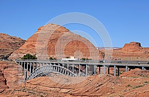 Glen Canyon Dam at Page, Arizona