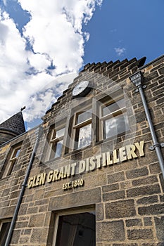 Glen Grant Speyside Single Malt Whisky Distillery Scotland