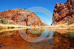 Glen Helen Gorge, Northern Territory, Australia photo