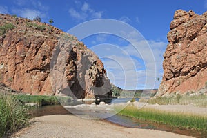 Glen Helen Gorge West MacDonnell National Park Northern Territory Australia