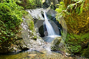 Glen Maye Waterfall in the Isle of Man