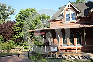 Glen Mills Train Station of SEPTA of Pennsylvania