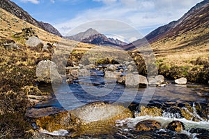 Glen Rosa on the Isle of Arran, Scotland photo