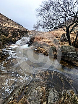 Glen Rosa water, on the Isle of Arran, Scotland