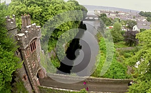 Glenarm bridge barbican