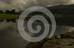 Glencar lake in co sligo