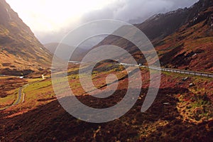 Glencoe - highlands in scotland