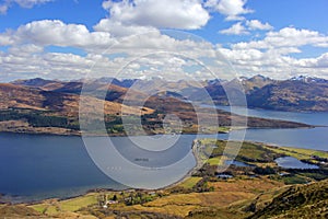 Glencoe and Loch Linnhe, Scotland