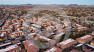 Glendale, Arizona, Downtown, Aerial View, Amazing Landscape