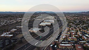 Glendale, Arizona, Downtown, Amazing Landscape, Aerial View