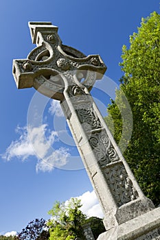 Glendalough cross, Ireland photo