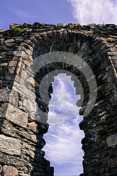 GLENDALOUGH, IRELAND - JUL 26, 2017: Glendalough