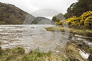 Glendalough lake, County Wicklow, Ireland