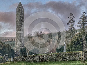 Glendalough Round Tower Ireland