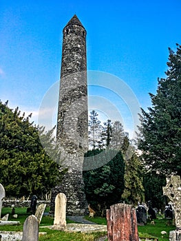 Glendalough Round Tower Ireland