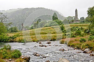 Glendalough Round Tower, Ireland