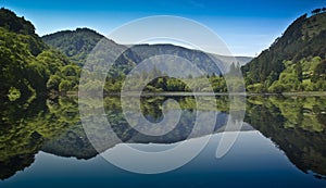 Glendalough upper lake photo