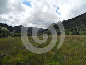 Glendalough valley.  Ireland