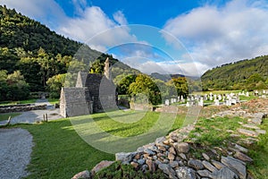 Glendalough village in Wicklow, Ireland