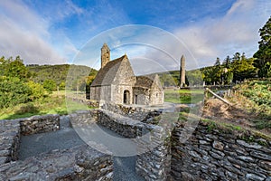 Glendalough village in Wicklow, Ireland photo