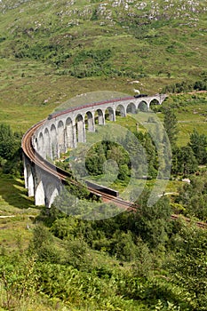 Glenfinnan Viaduct, Lochaber, Highlands, Scotland