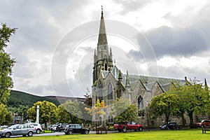 Glenmuick Parish Church. Ballater, Aberdeenshire, Scotland.