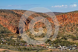 The Glenn Helen community in the West MacDonnell Ranges