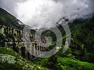 Gleno dam, Italy photo