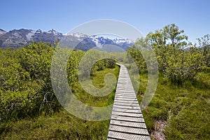 Glenorchy Lagoon Boardwalk, Glenorchy, NZ