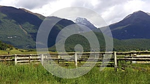 Glenorchy landscape New Zealand.